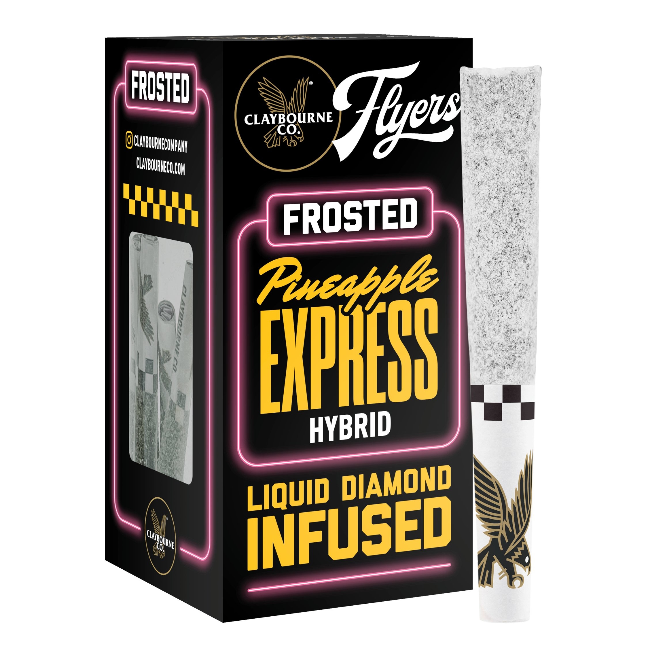 Pineapple Express (2.5g) - Diamond Frosted Flyers Pre-Rolls