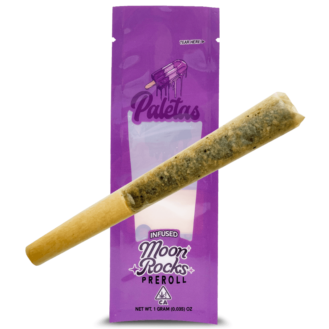 Paletas Grape Ape Indica Moonrock Joint 1g